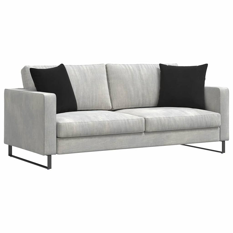 Afbeelding laden in galerijviewer, Vidaxl sofa kussens 2 stuks zwart 45 x 45 cm cordstof
