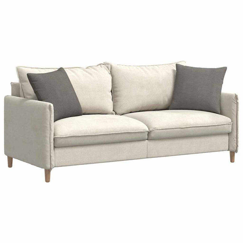 Afbeelding laden in galerijviewer, Vidaxl sofa kussens 2 stuks lichtgrijs 45 x 45 cm cordstof
