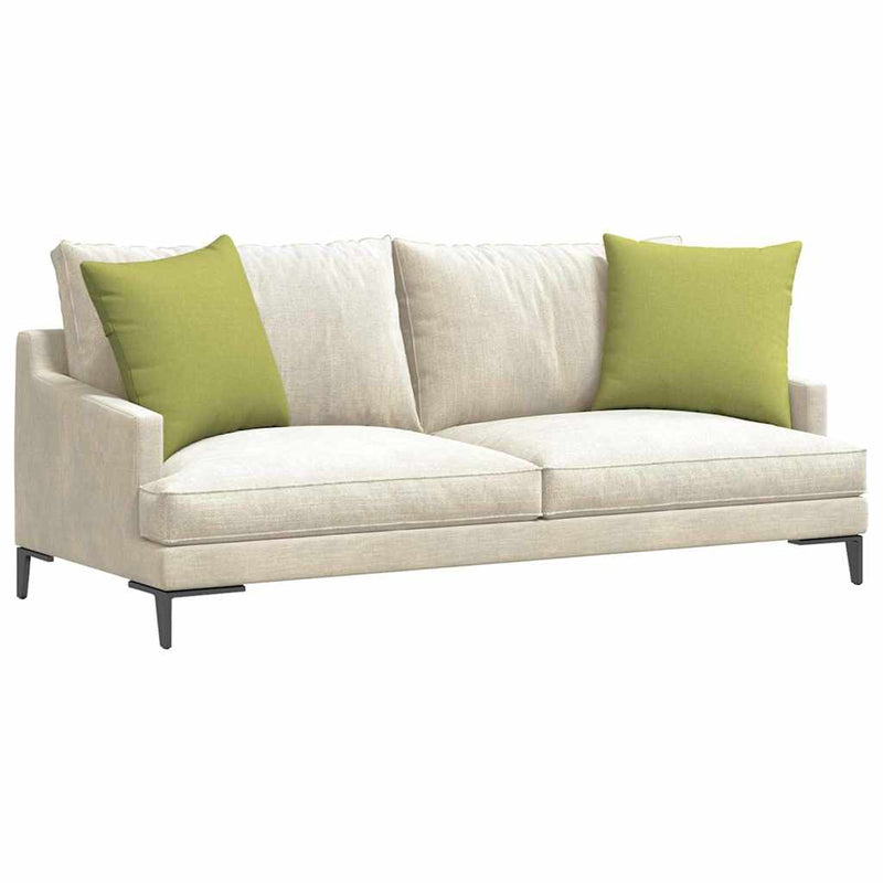 Afbeelding laden in galerijviewer, Vidaxl sofa kussens 2 pcs lichtgroen 50 x 50 cm stof
