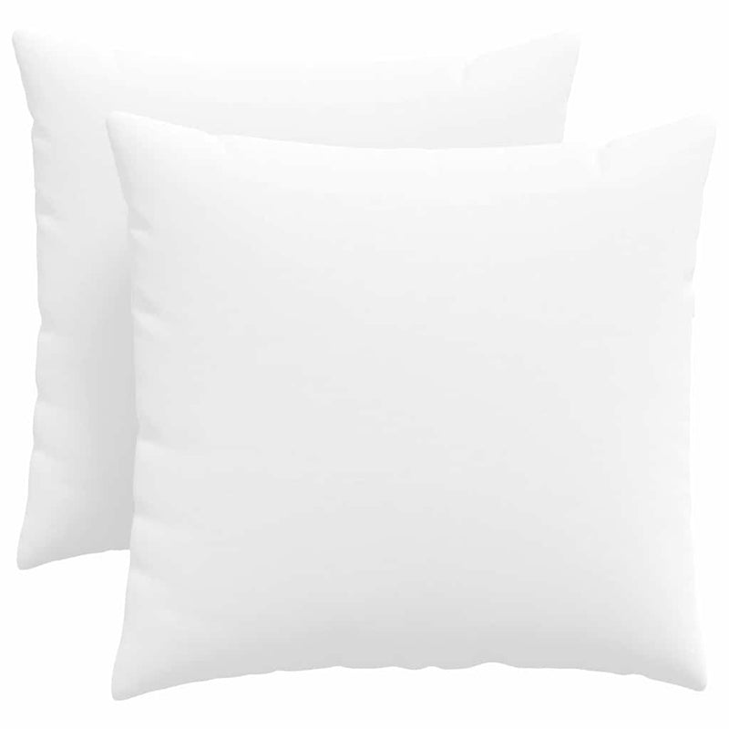 Afbeelding laden in galerijviewer, Vidaxl sofa kussens 2 pcs wit 50 x 50 cm stof
