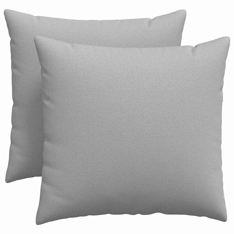 Afbeelding laden in galerijviewer, Vidaxl sofa kussens 2 pcs wolkengrijs 50 x 50 cm stof
