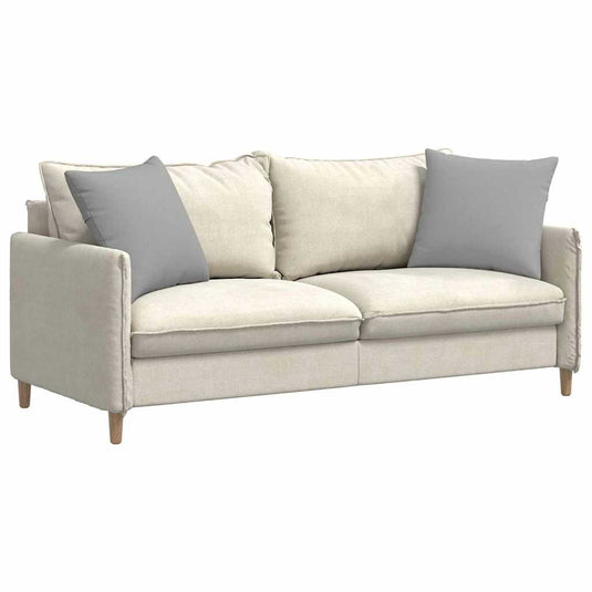 Vidaxl sofa kussens 2 pcs wolkengrijs 50 x 50 cm stof