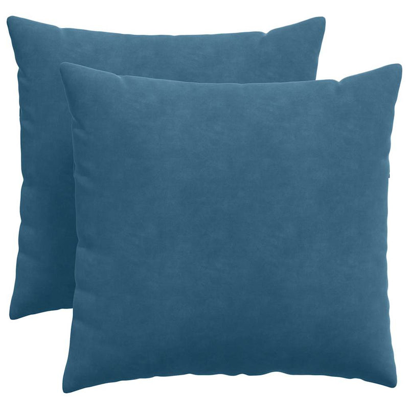 Afbeelding laden in galerijviewer, Vidaxl sofa kussens 2 stuks blauw 50 x 50 cm cordstof
