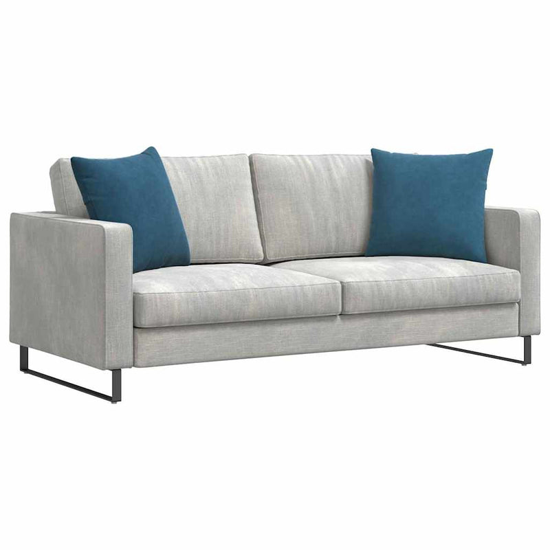 Afbeelding laden in galerijviewer, Vidaxl sofa kussens 2 stuks blauw 50 x 50 cm cordstof
