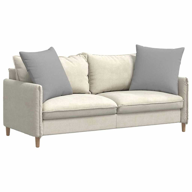 Afbeelding laden in galerijviewer, Vidaxl sofa kussens 2 pcs wolkengrijs 60 x 60 cm stof
