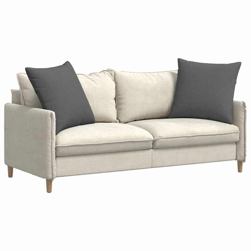 Afbeelding laden in galerijviewer, Vidaxl sofa kussens 2 pcs donkergrijs 80 x 80 cm stof
