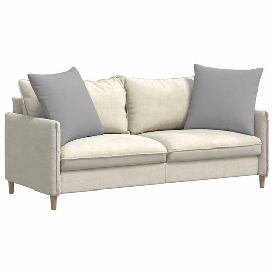 Vidaxl sofa kussens 2 pcs wolkengrijs 80 x 80 cm stof