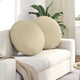 Vidaxl zitkussens 2 pcs crème ø80 x 29 cm stof