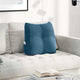 Vidaxl rugkussen blauw 45 x 50 x 24 cm fluweel