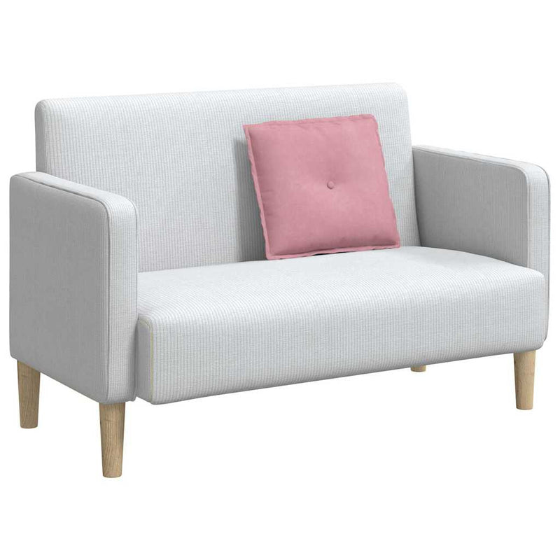 Afbeelding laden in galerijviewer, Vidaxl rugkussen roze 50 x 45 cm cordstof

