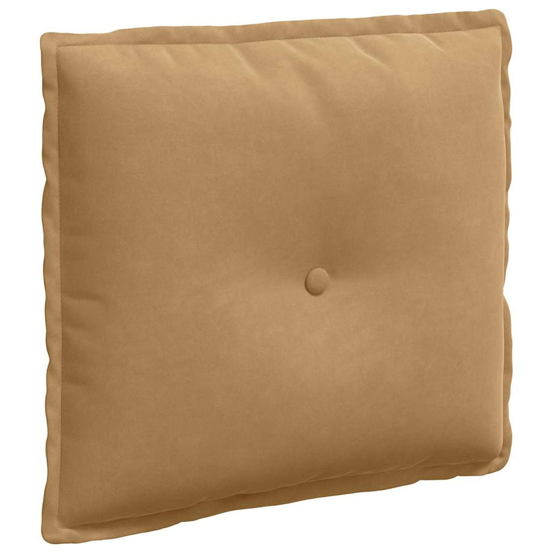 Afbeelding laden in galerijviewer, Vidaxl rugkussen bruin 50 x 45 cm cordstof
