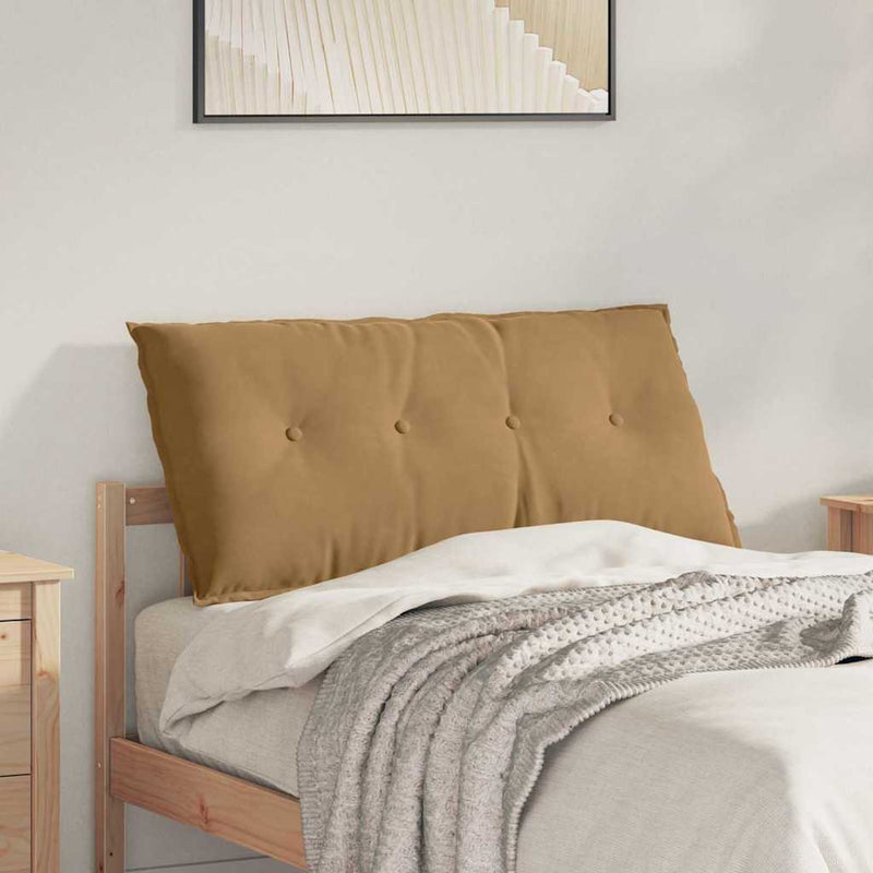 Afbeelding laden in galerijviewer, Vidaxl rugkussen bruin 100 x 50 cm cordstof
