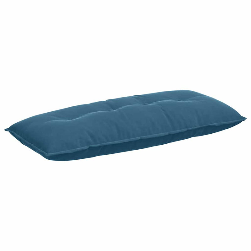 Afbeelding laden in galerijviewer, Vidaxl rugkussen blauw 120 x 50 cm cordstof
