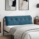 Vidaxl rugkussen blauw 140 x 50 cm cordstof