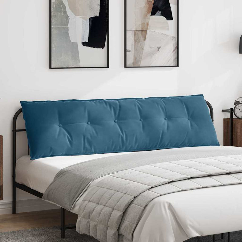 Afbeelding laden in galerijviewer, Vidaxl rugkussen blauw 180 x 50 cm cordstof
