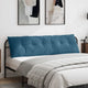 Vidaxl rugkussen blauw 180 x 50 cm cordstof