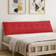 Vidaxl rugkussen rood 200 x 19 x 50 cm stof