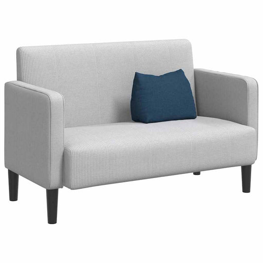 Vidaxl rugkussen blauw 45 x 20 x 35 cm stof