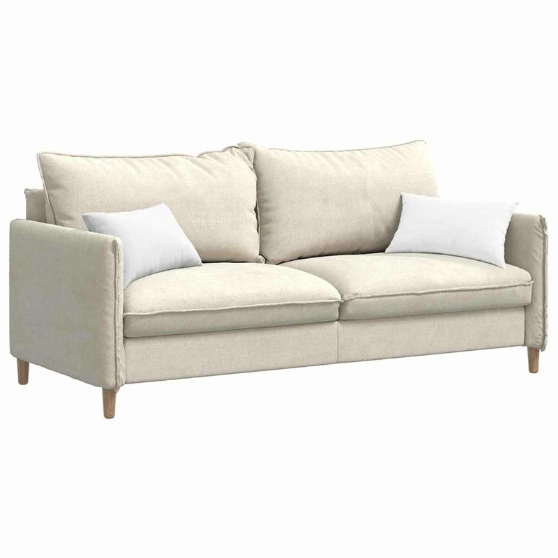 Afbeelding laden in galerijviewer, Vidaxl sofa kussens 2 pcs wit 50 x 30 cm stof
