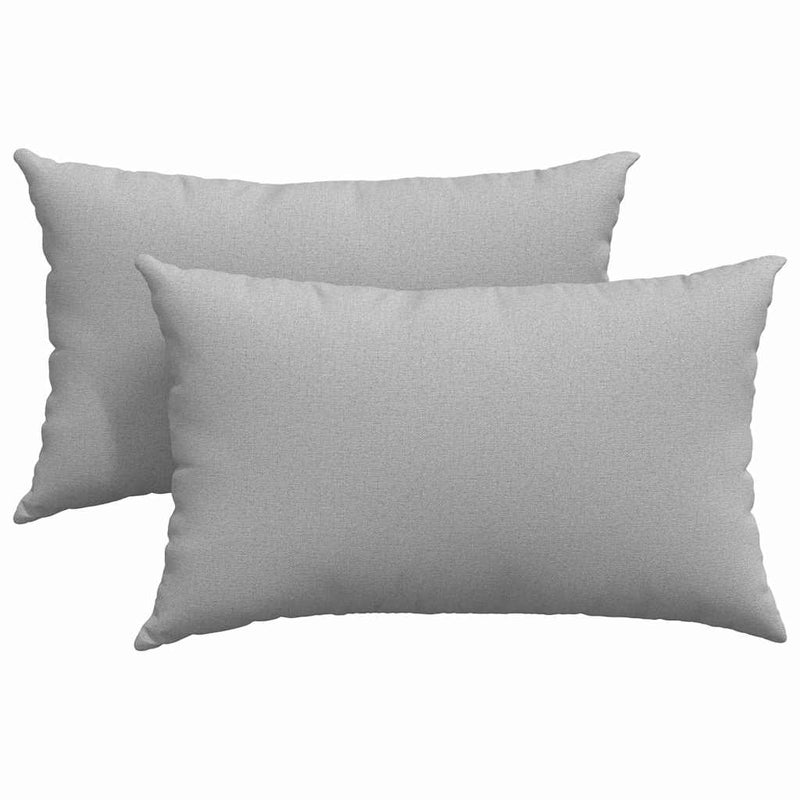 Afbeelding laden in galerijviewer, Vidaxl sofa kussens 2 pcs wolkengrijs 50 x 30 cm stof

