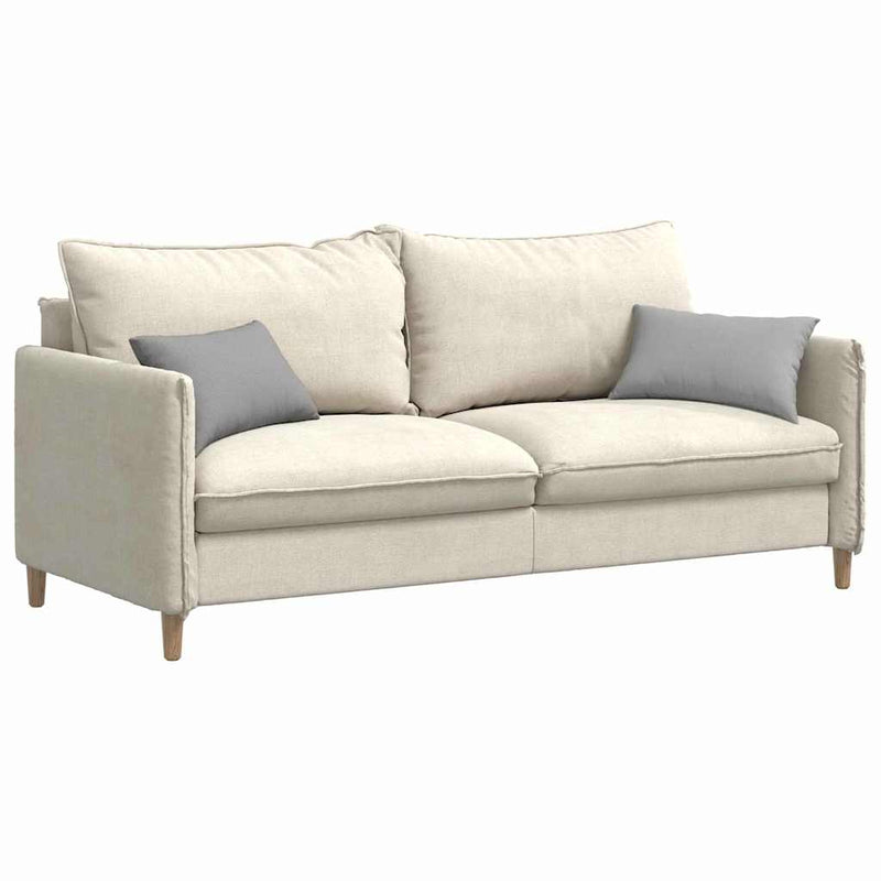 Afbeelding laden in galerijviewer, Vidaxl sofa kussens 2 pcs wolkengrijs 50 x 30 cm stof
