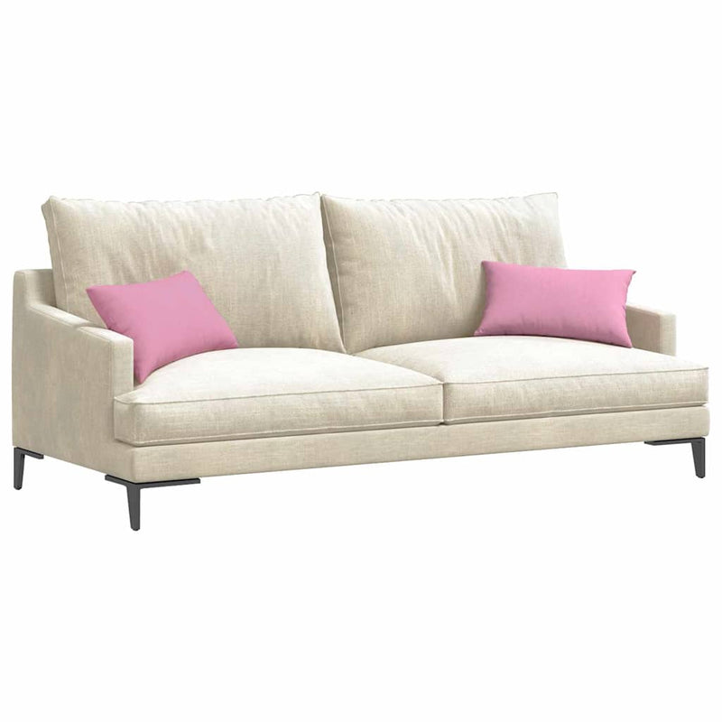 Afbeelding laden in galerijviewer, Vidaxl sofa kussens 2 pcs roze 50 x 30 cm stof
