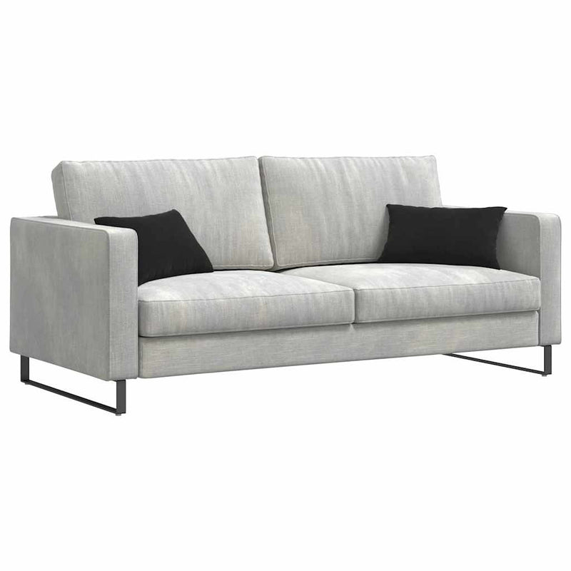 Afbeelding laden in galerijviewer, Vidaxl sofa kussens 2 st fluweel zwart 50 x 30 cm
