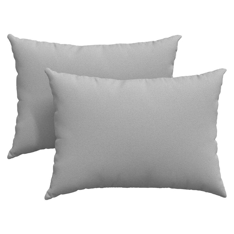 Afbeelding laden in galerijviewer, Vidaxl sofa kussens 2 pcs wolkengrijs 70 x 50 cm stof
