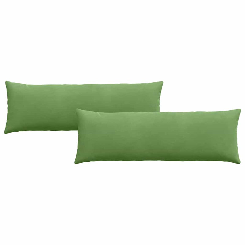Afbeelding laden in galerijviewer, Vidaxl sofa kussens 2 stuks lichtgroen 120 x 40 cm cordstof
