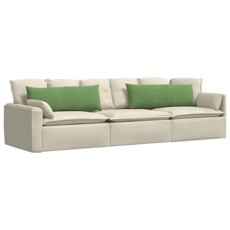 Afbeelding laden in galerijviewer, Vidaxl sofa kussens 2 stuks lichtgroen 120 x 40 cm cordstof

