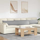 Vidaxl sofa kussens 2 pcs wolkengrijs 200 x 40 cm stof