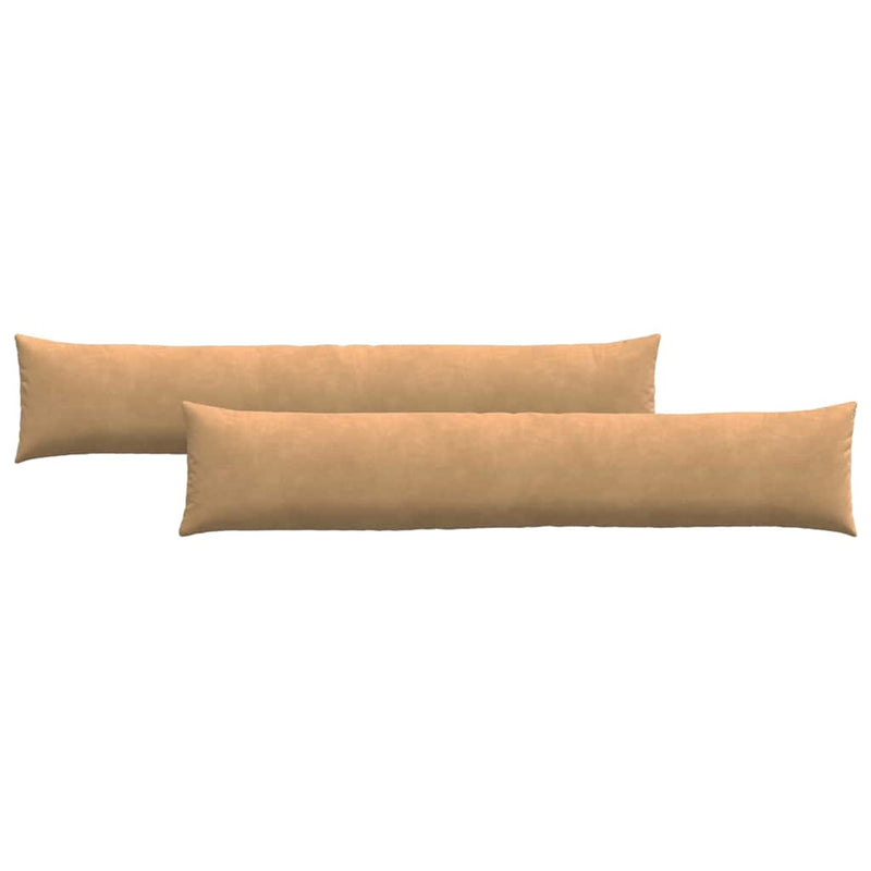 Afbeelding laden in galerijviewer, Vidaxl sofa kussens 2 stuks bruin 200 x 40 cm cordstof
