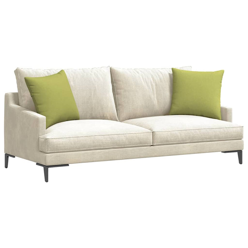 Afbeelding laden in galerijviewer, Vidaxl sofa kussens 2 pcs lichtgroen 45 x 45 cm stof
