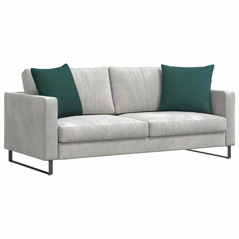 Afbeelding laden in galerijviewer, Vidaxl sofa kussens 2 pcs donkergroen 50 x 50 cm stof
