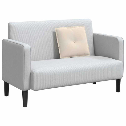 Vidaxl rugkussen beige 50 x 45 cm microvezel stof