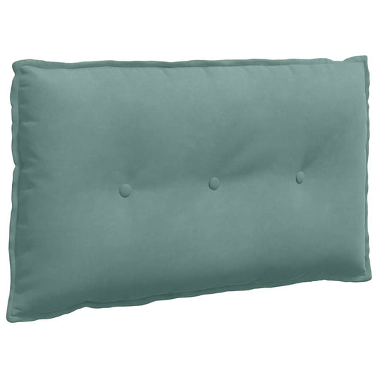Vidaxl rugkussen zeegroen 80 x 50 cm cordstof