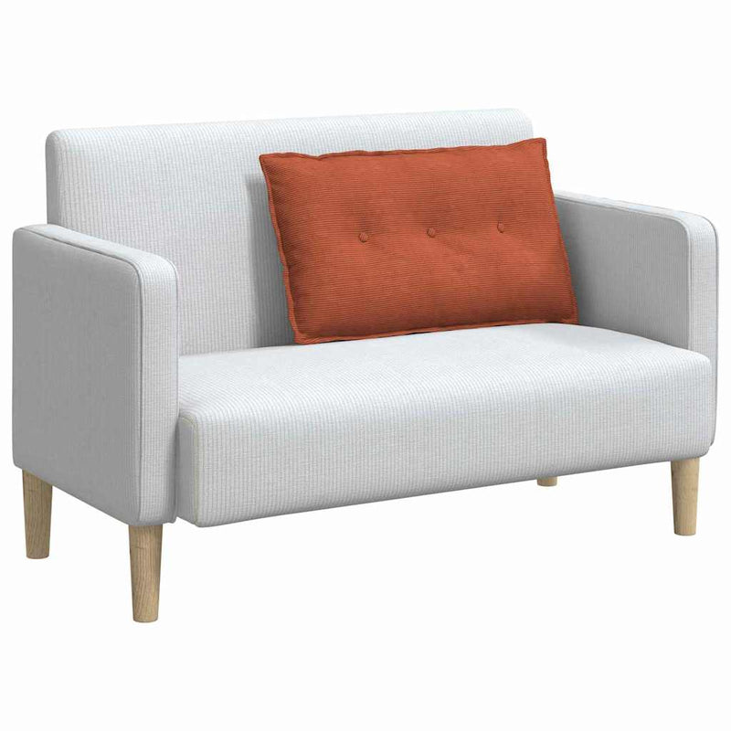 Afbeelding laden in galerijviewer, Vidaxl rugkussen rood-oranje 80 x 50 x 19 cm katoen stof

