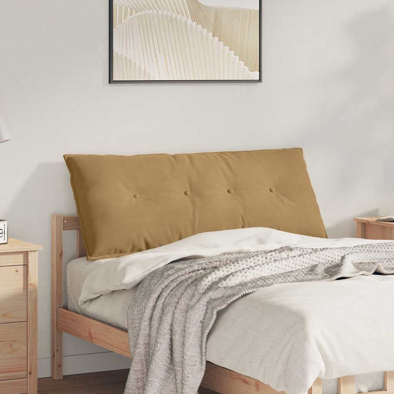 Afbeelding laden in galerijviewer, Vidaxl rugkussen bruin 120 x 50 cm cordstof
