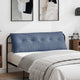 Vidaxl rugkussen blauw 140 x 50 cm cordstof