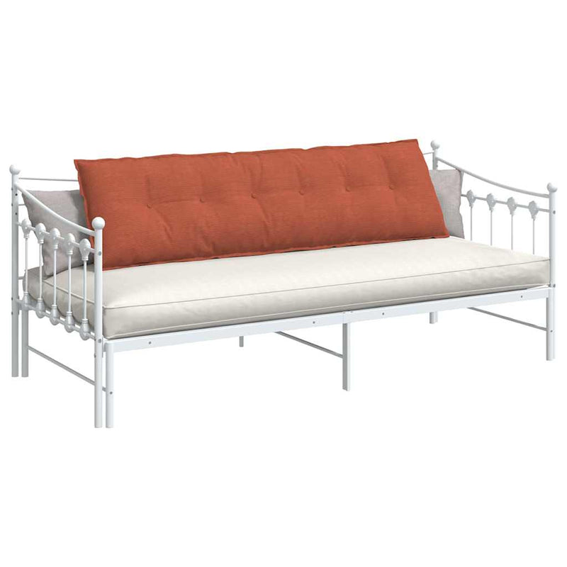 Afbeelding laden in galerijviewer, Vidaxl rugkussen rood-oranje 180 x 50 x 19 cm katoen stof
