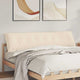 Vidaxl rugkussen beige 200 x 50 cm microvezel stof