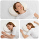 Vidaxl halskussen met kussen wit 53 x 35 x 11 cm polyester