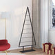 Vidaxl metalen kerstboom met standaard zwart 180 cm staal