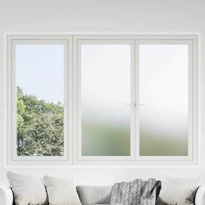 Vidaxl zelfklevende raamfolie frosted wit 60 x 2000 cm pvc