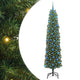 Vidaxl kunstkerstboom groen 240 cm pvc en staal en kunststof