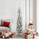 Vidaxl kunstkerstboom groen 180 cm pvc en staal en kunststof