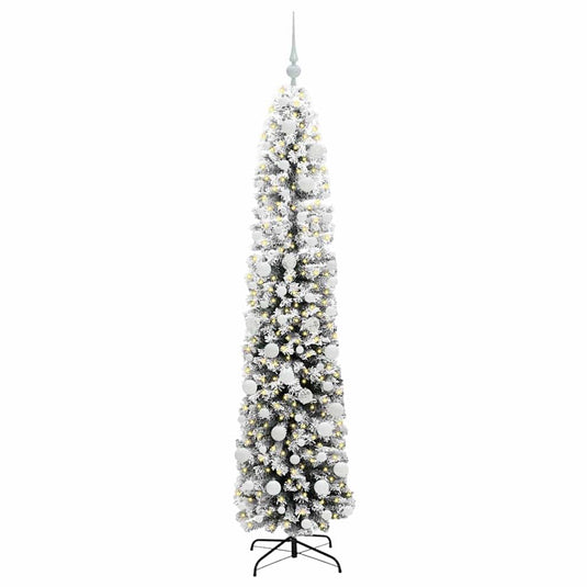 Vidaxl kunstkerstboom groen 180 cm pvc en staal en kunststof
