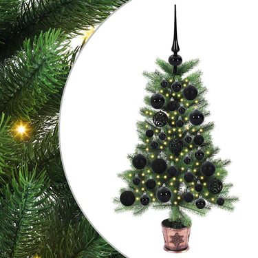 Vidaxl kerstboom met 150 led met standaard groen 65 cm pe