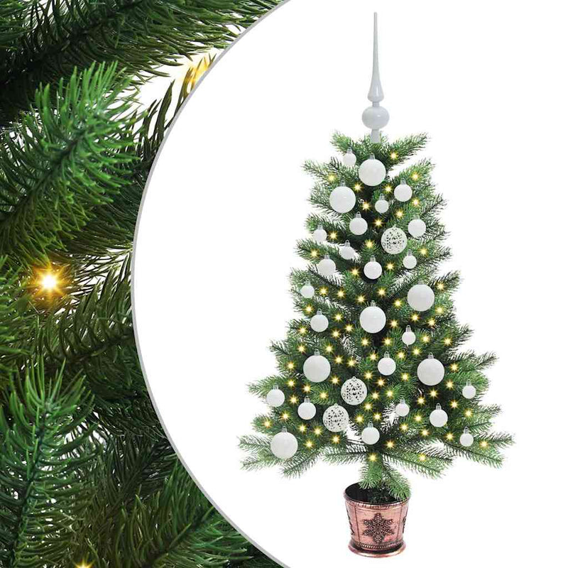 Afbeelding laden in galerijviewer, Vidaxl kerstboom groen 90 cm pe
