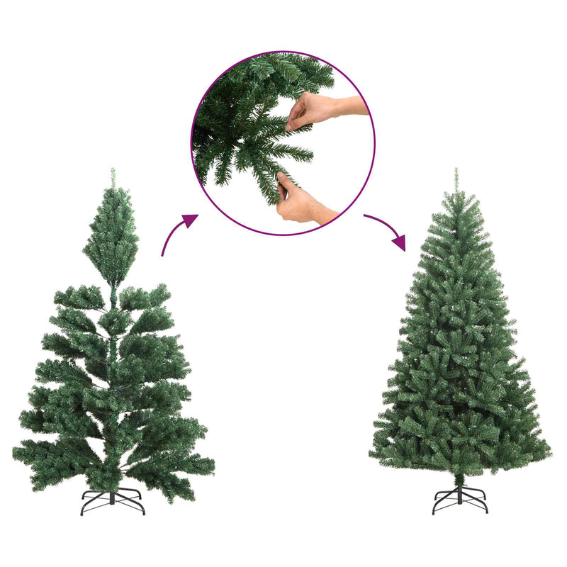 Afbeelding laden in galerijviewer, Vidaxl kerstboom groen 120 cm pe
